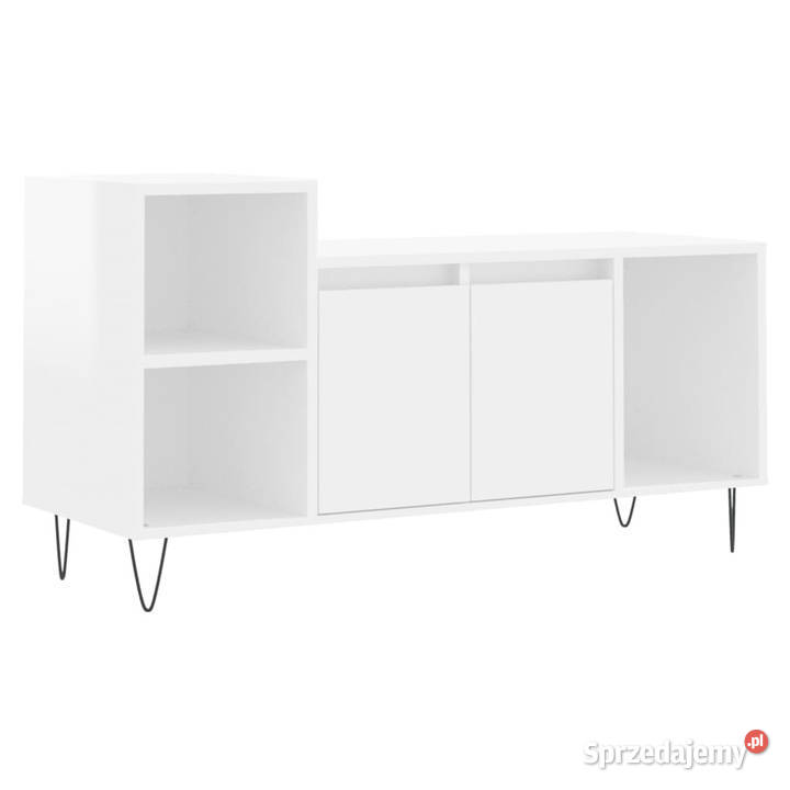 Szafka pod TV wysoki połysk biała 100x35x55 Warszawa