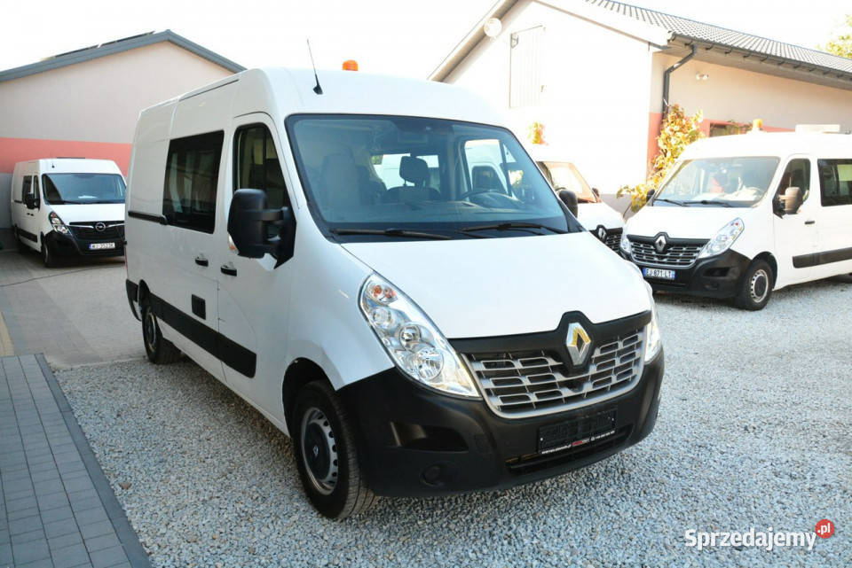 Renault Master średniak 7 osobowy brygadówka Renault