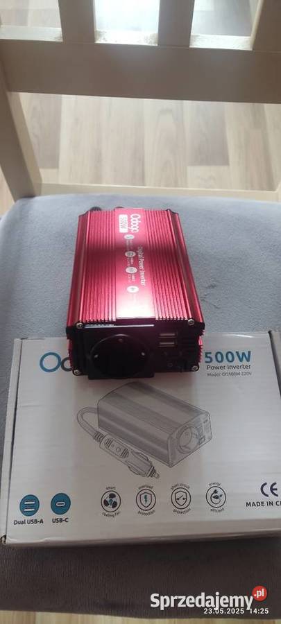 Samochodowa przetwornica 500W wielkopolskie Września