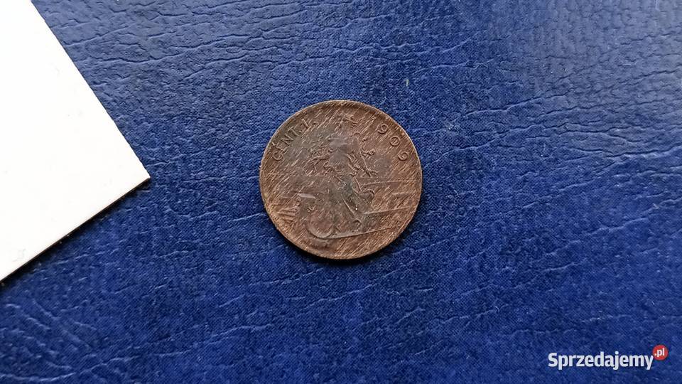 Stare monety 1 centesimo 1909 Włochy Numizmatyka Lesko