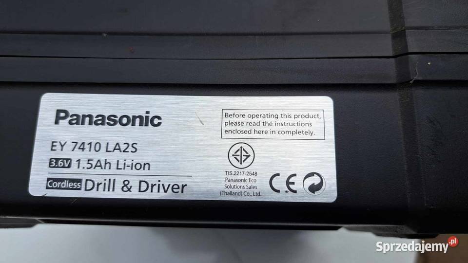 PANASONIC EY7410 LA2S WKRĘTAK AKUMULATOROWY 36V Bronów