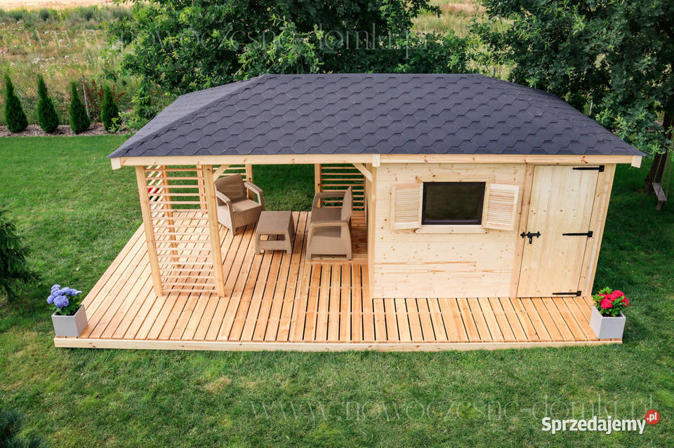 Domek narzędziowy ogrodowy La Mare 1 wym 3x6 z Kalisz