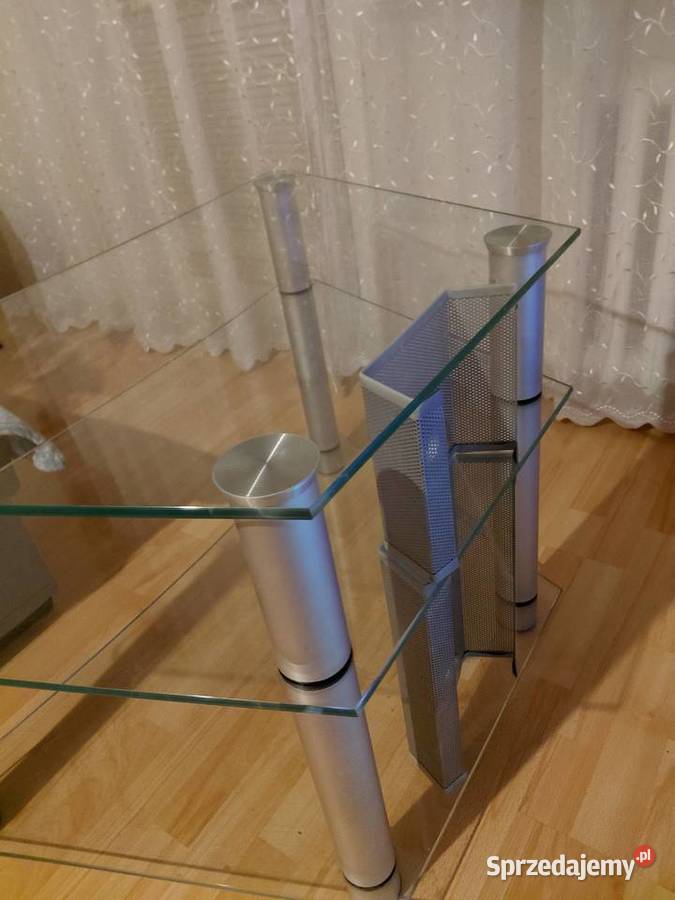 Sprzedam elegancki z odpornego szkla 3 półki ł Telewizory Kraków