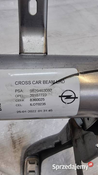 belka stelaż deski OPEL CORSA F 9829463080 Wzmocnienia, belki i wsporniki sprzedam