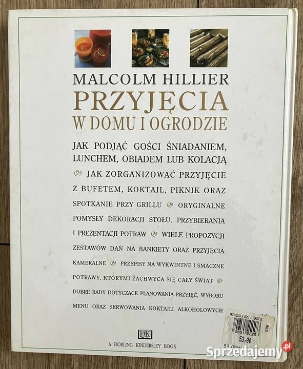 Przyjęcia w domu i ogrodzie Hillier Malcolm nowa Pozostałe mazowieckie Warszawa