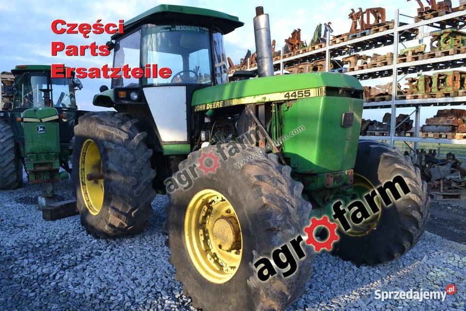 John Deere 4455 części skrzynia biegów silnik dolnośląskie Byków