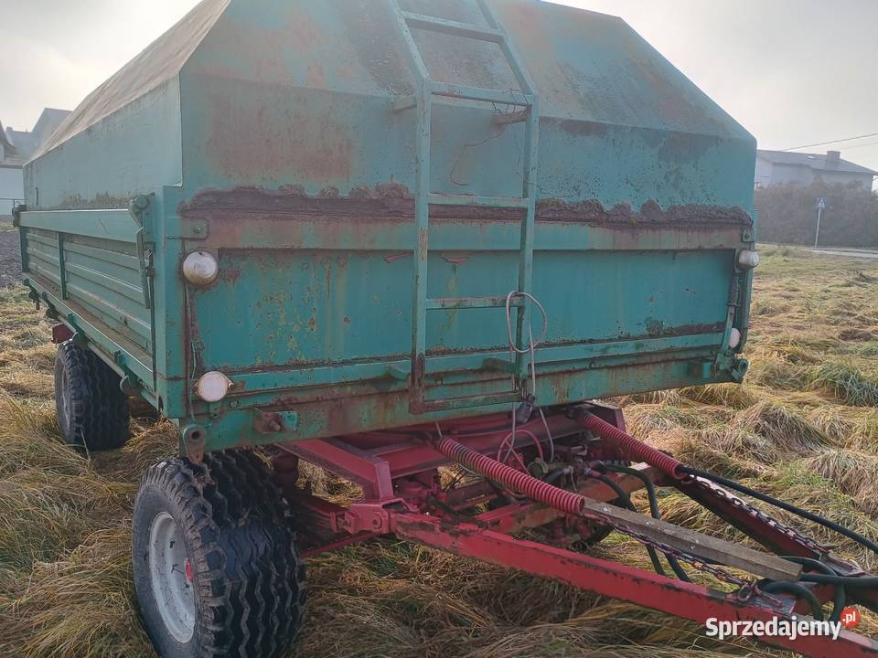 Przyczepa rolnicza Zasław 737 6ton Przyczepy rolnicze Kraków