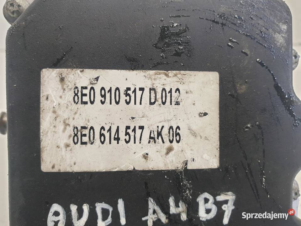 Audi A4 B7 POMPA ABS Sterownik 8E0910517D osobowe