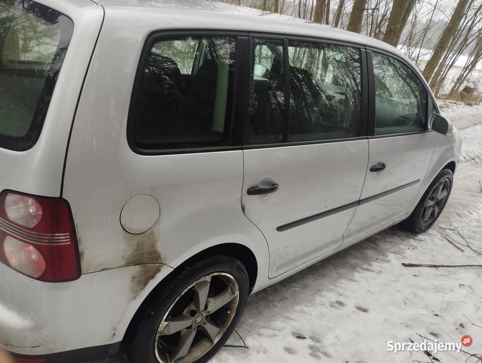 VW Touran 1 9 TDI105 2007 277000 kilometrów Touran Parczew