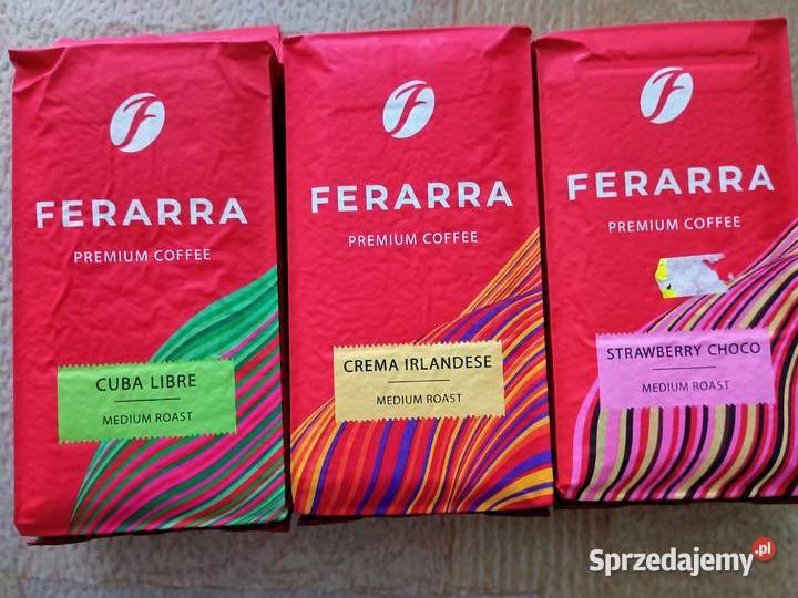 Kawa mielona Ferarra 250g rum irlandzki krem Przemyśl sprzedam
