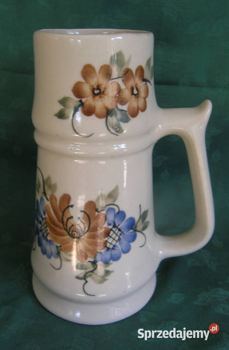 kufel ceramiczny PRL Porcelana i szkło dolnośląskie Bartków