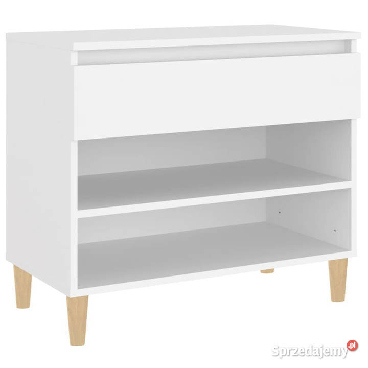 Półka na buty biała 70x36x60 materiał Warszawa