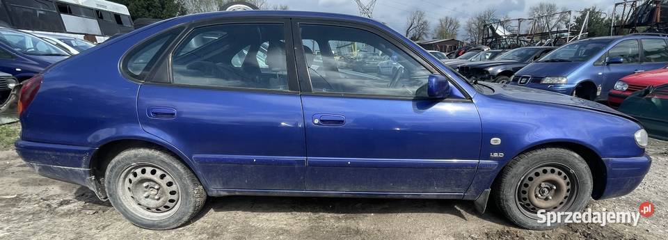 Toyota Corolla VIII E11 Lift FL 19 kolor 8L5 NA Pozostałe Piotrków Trybunalski