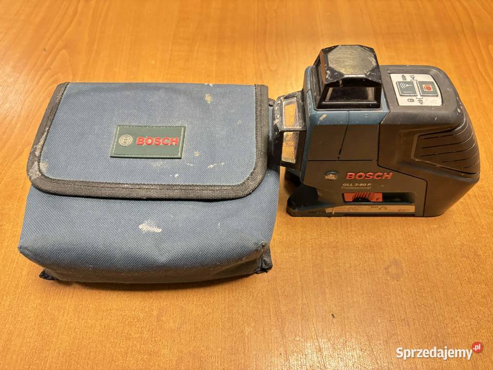 Laser krzyżowy Bosch GLL 380P 40 m 3 wiązki Elbląg