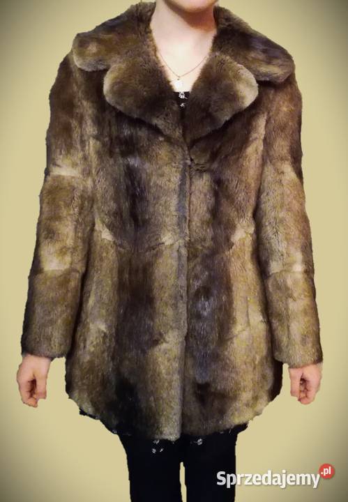 Śliczne krótkie prawdziwe futerko nie noszone