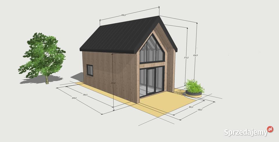 Nowoczesna Stodoła Modern Barn EKODOM dom Dom i Ogród Mrągowo