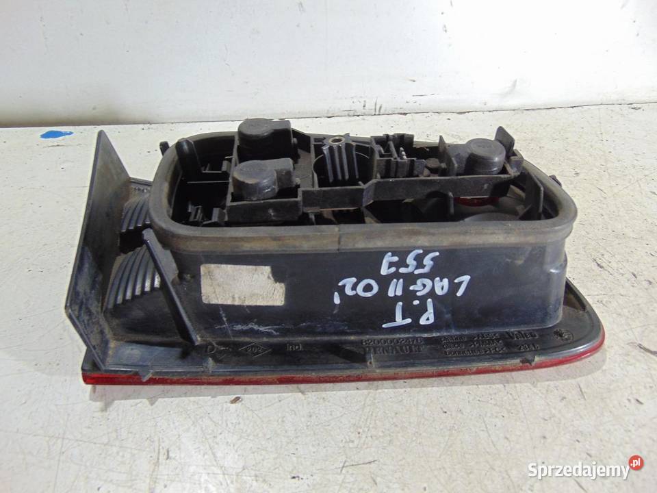 LAMPA PRAWA TYLNA TYŁ KLAPY RENAULT LAGUNA II