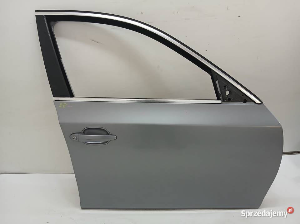 DRZWI PRAWE PRZEDNIE BMW E60 E61 A087 SILBERGRAU Strzyżewice