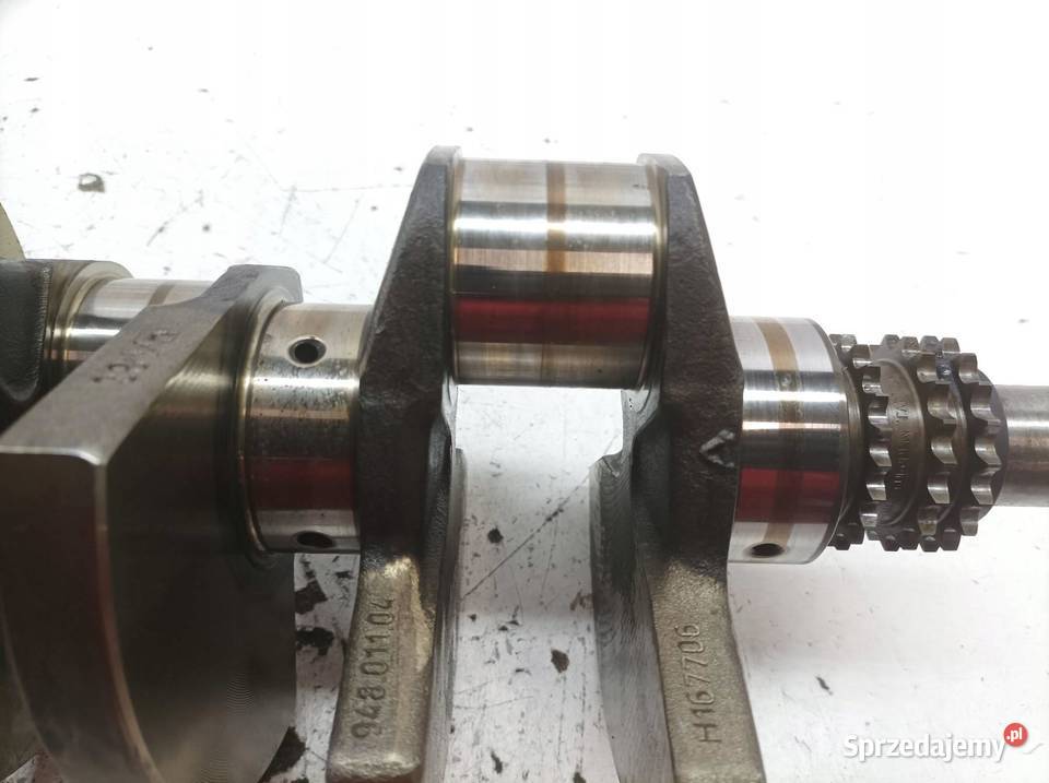 WAŁ KORBOWY 45 V8 Porsche Cayenne I 2002 2010 Blok silnika