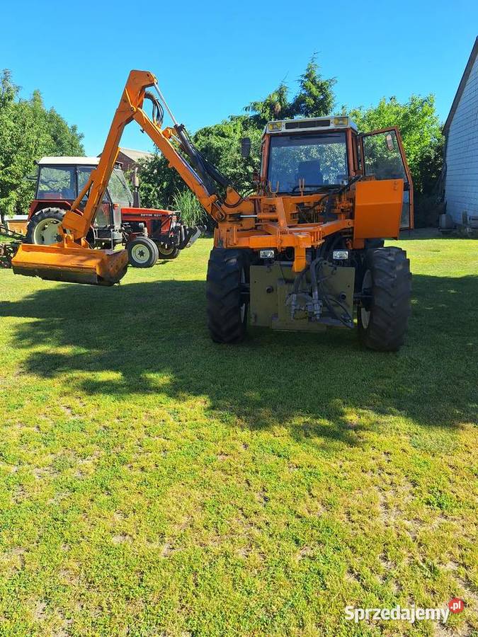 Fendt GT 380 z kosiarką wysięgnikową