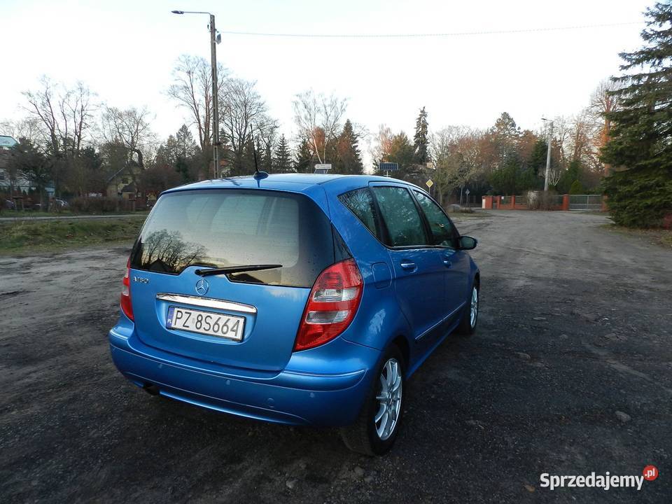 MercedesBenz Klasa A W169 AUTOMAT niski aluminiowe felgi Samochody osobowe Puszczykowo