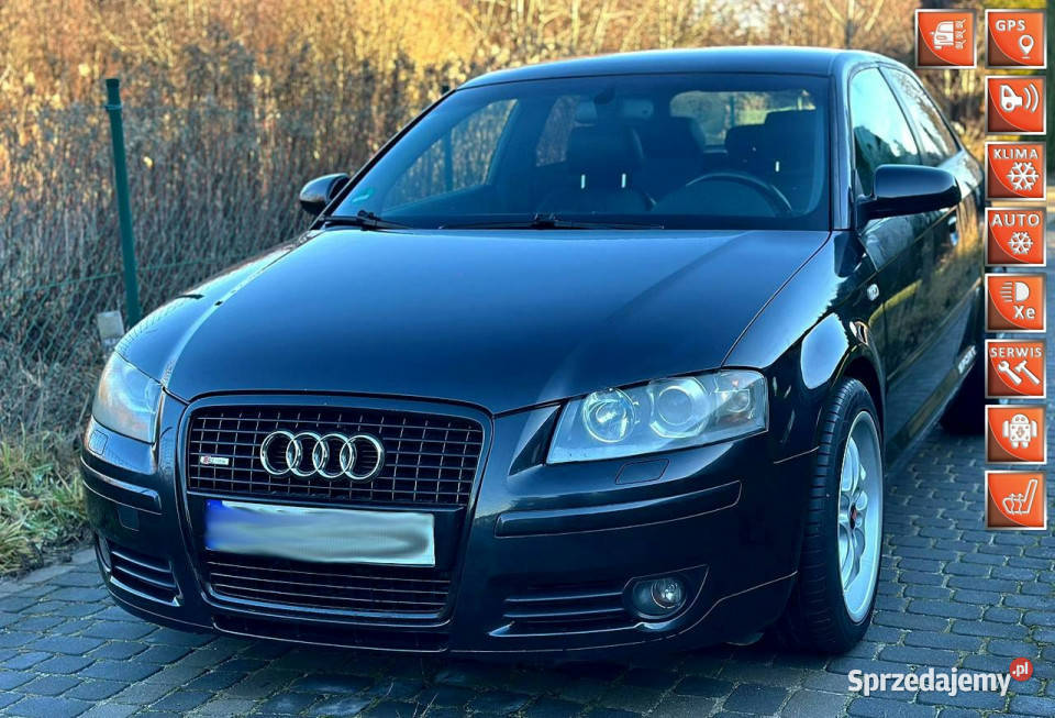 Audi A3 3drzwiowe Audi A3 8P 20 TDI 140 S line