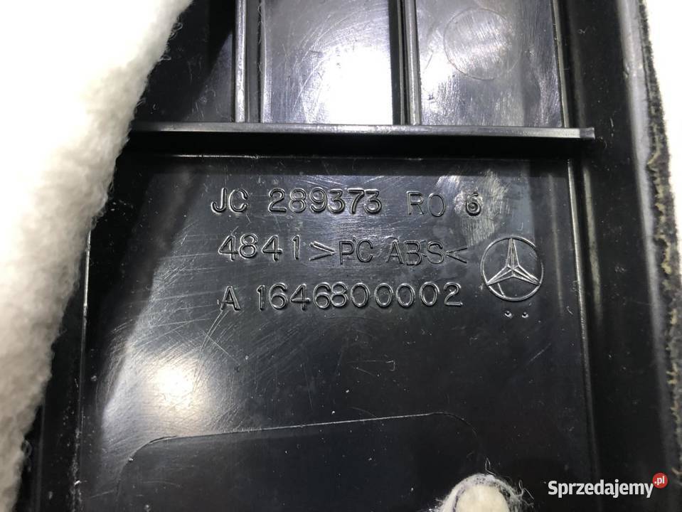 LISTWA BAGAŻNIKA MERCEDES W163 1646800002 osobowe sprzedam