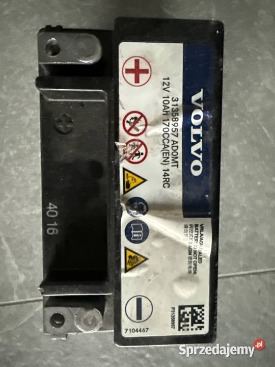 Akumulator pomocniczy Fiamm Volvo 12V 10Ah 14RC sprzedam