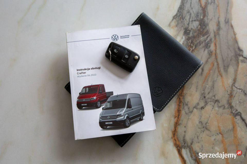 Volkswagen Crafter 7OSÓB DOKA Skrzynia SALON wielkopolskie