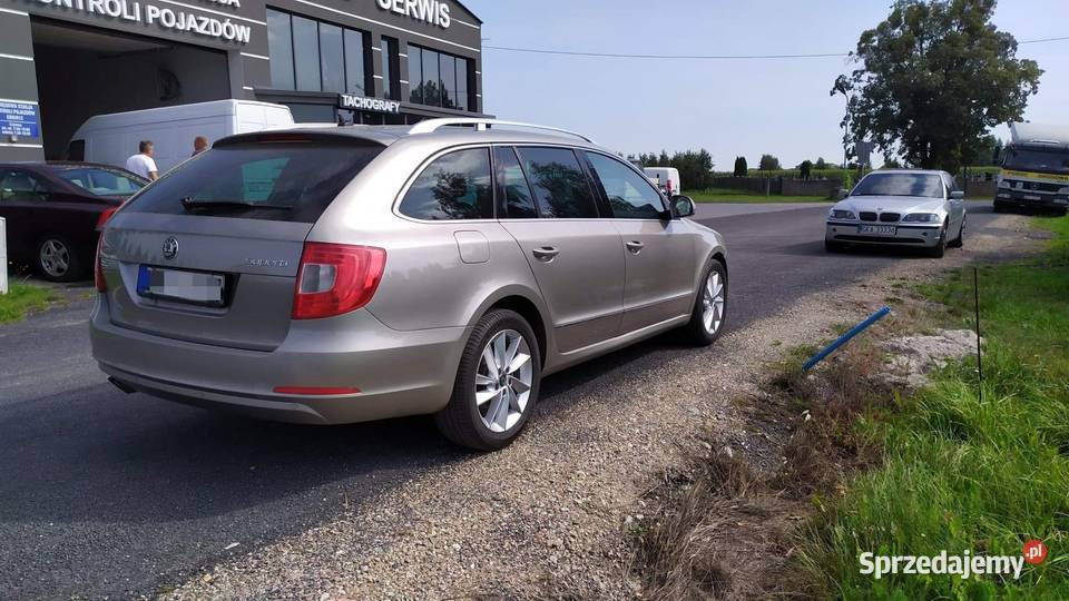 SKODA SUPERB II 4x4 170 20 TDI SKÓRYNOWE OPLATY Brodnica sprzedam