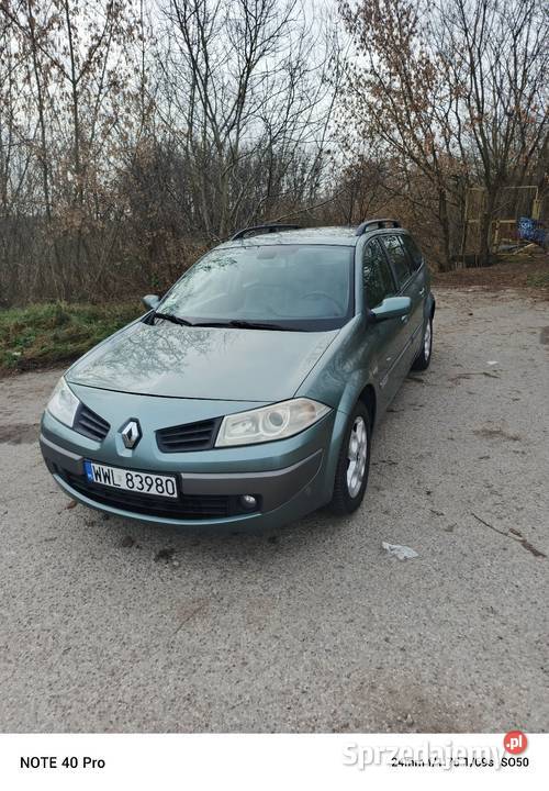 Renault Megane nieuszkodzony Łomża