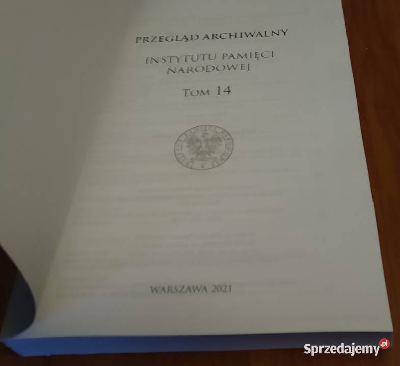 Przegląd Archiwalny Instytutu Pamięci Narodowej miękka pomorskie Gdańsk sprzedam