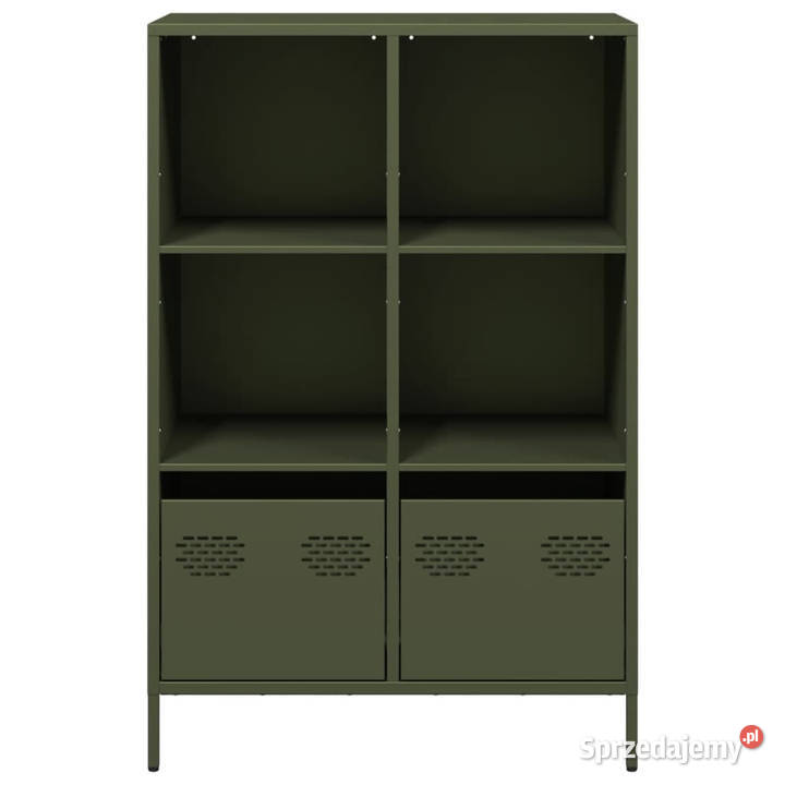 Szafka oliwkowa 68x39x1035 stal WM851386
