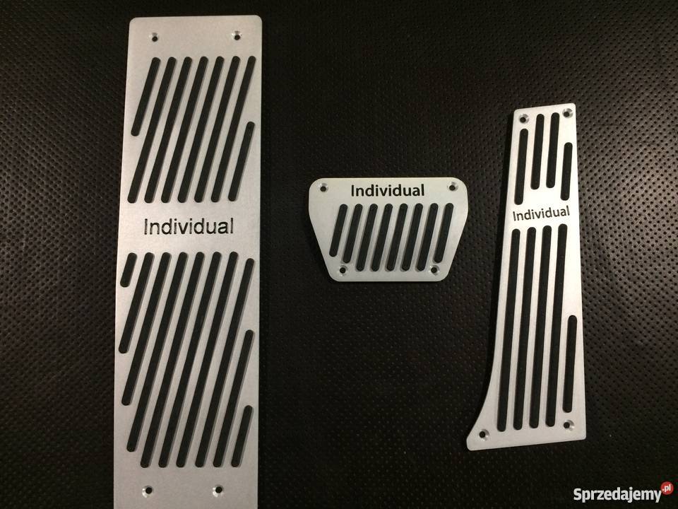 NAKLADKI NA PEDALY ALUMINIOWE BMW Individual 12 osobowe Starachowice