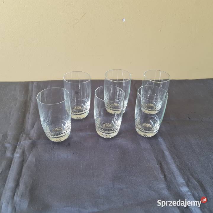 Szklanki beczułki Okres PRLu Warszawa