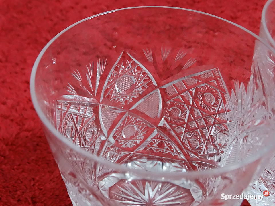 Para Kryształowych Szklanek do Whisky Klasyczny lubelskie Biłgoraj sprzedam
