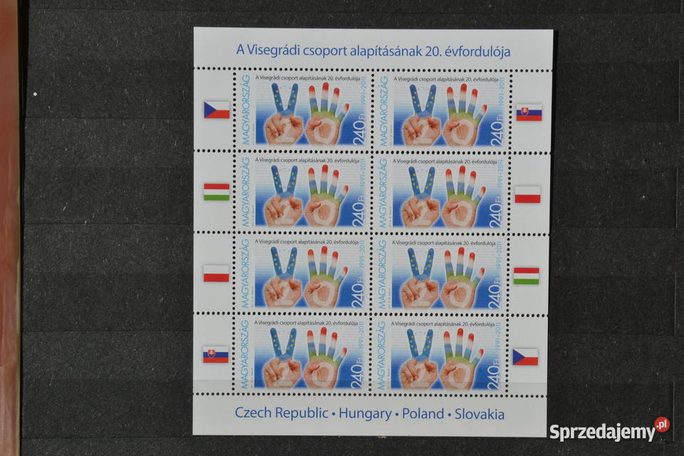 Znaczki Fi 4357 20 rocznica utworzenia Grupy