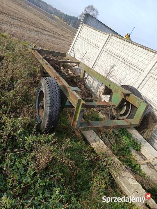 Przyczepa jednoosiowa rama