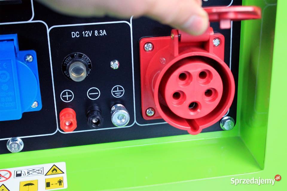 GENERATOR AGREGAT PRĄDU BUDOWLANY AVR DIESEL Mikołów