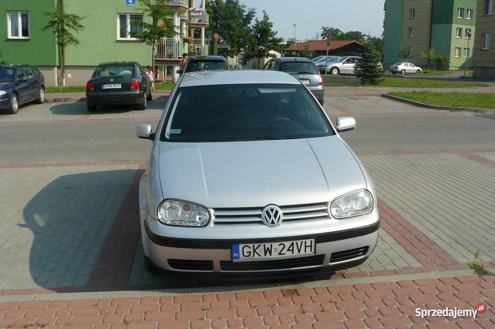 Volkswagen Golf IV 19 TDI Srebrny Kwidzyn Volkswagen