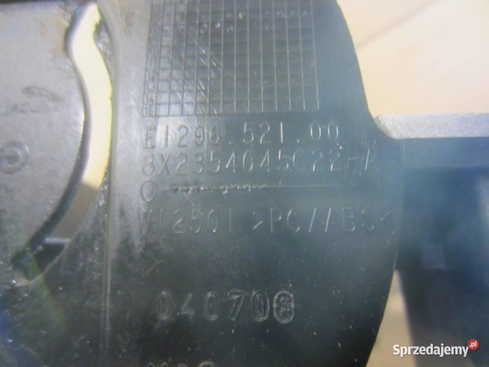 uchwyt na kubki tunelu środkowego jaguar xf x250