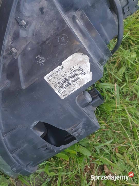 Lampa przednia prawa Hyundai I30 I lift 0912 małopolskie Kraków