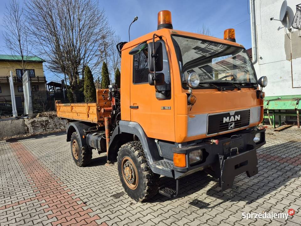 MAN 8 163 Wywrotka Wywrotki Jordanów