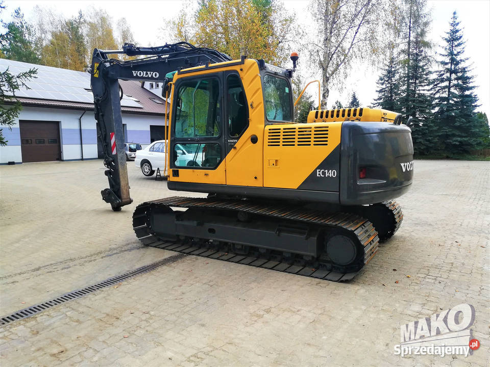Koparka Gąsienicowa VOLVO EC 140 BLC CAT JCB świętokrzyskie Ostrowiec Świętokrzyski sprzedam