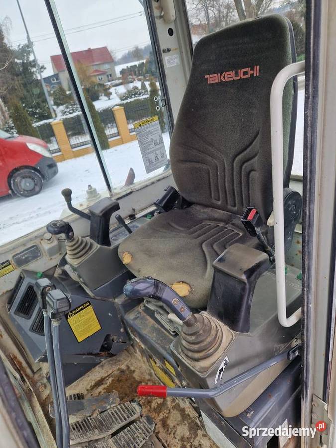 Koparka Minikoparka Takeuchi TB53FR z Niemiec Koparki Zgorzelec
