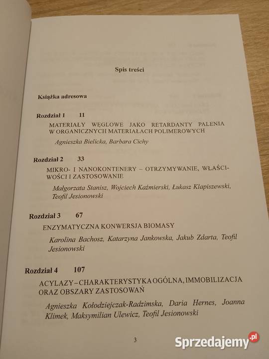 Środowisko i Przemysł Tom VIII Schroeder Poznań