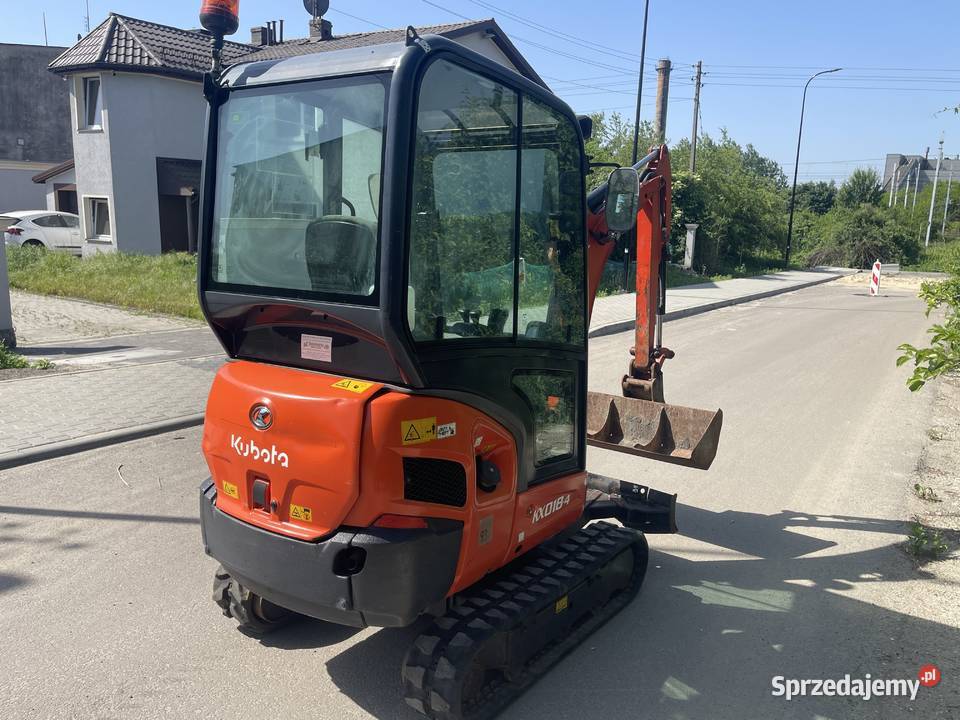 Minikoparka Kubota KX18 Gliwice