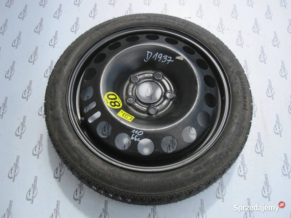 OPEL VECTRA C koło dojazdowe 1157016 92M 5x110 świętokrzyskie