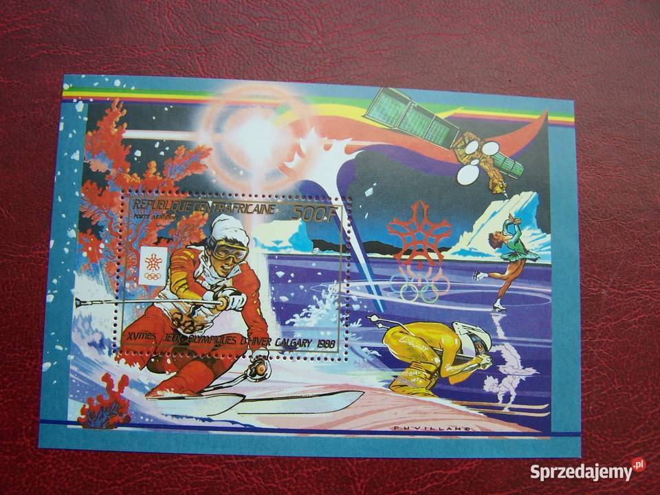 Centralna Afryka 1988 MNH Mi 134346 Sport śląskie Tychy