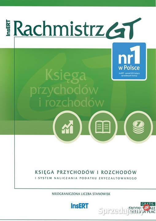 InsERT Rachmistrz GT księga przychodów i Gorzów Wielkopolski